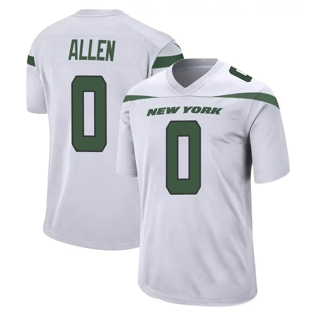 Vanessashop NY.Jets #0 Braelon Allen Player White Spotlight Home Game Stitched Jerseys
