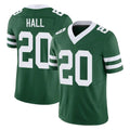 Vanessashop NY.Jets #20 Breece Hall Player Green Legacy Limited Vapor F.U.S.E. Home Game Stitched Jerseys