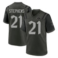 Vanessashop NY.Jets #21 Brandon Stephens Player Green 2025 Rivalries Collection Home Game Stitched Jerseys