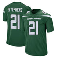 Vanessashop NY.Jets #21 Brandon Stephens Player Green Home Game Stitched Jerseys