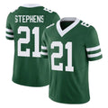 Vanessashop NY.Jets #21 Brandon Stephens Player Green Legacy Limited Vapor F.U.S.E. Home Game Stitched Jerseys