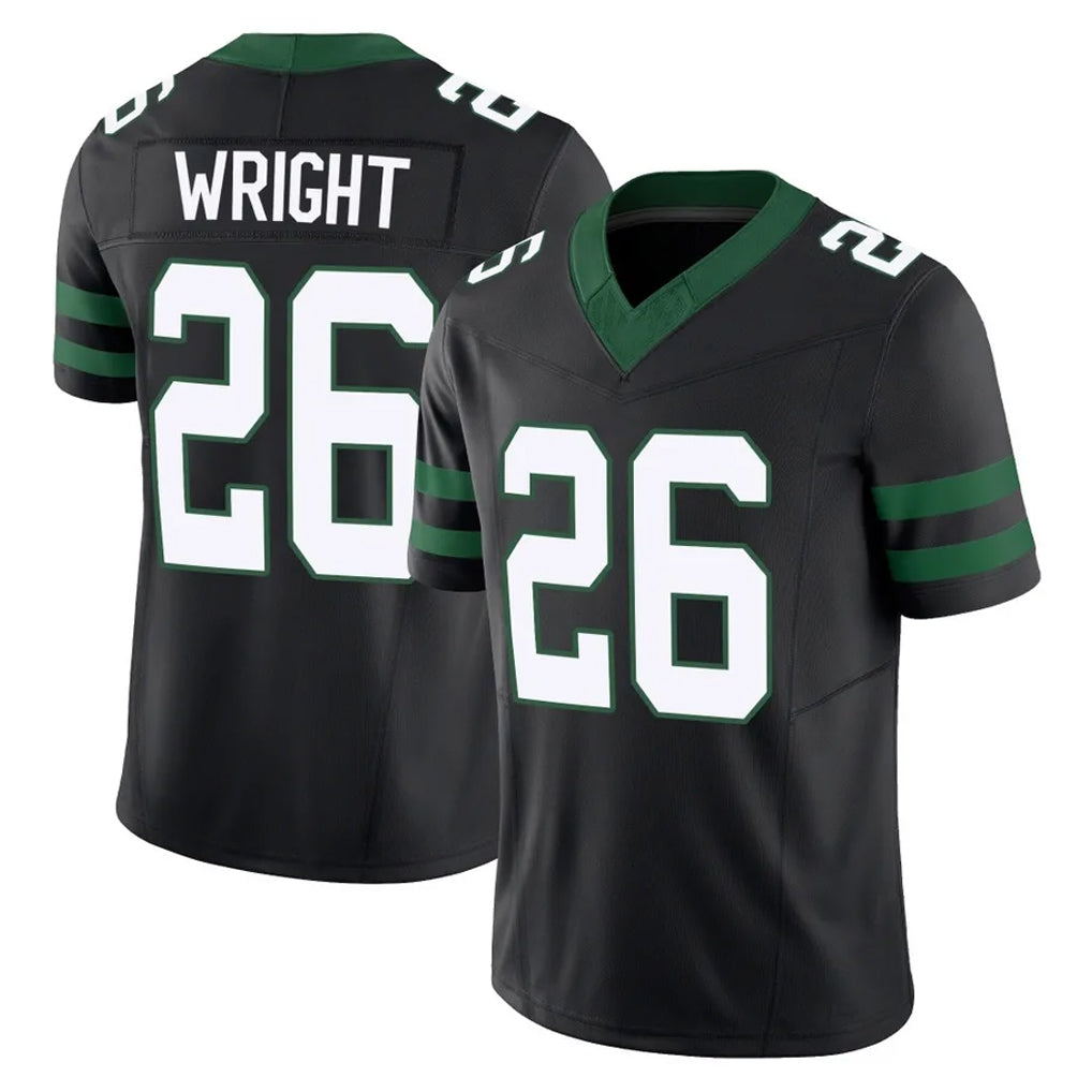 Vanessashop NY.Jets #26 Nahshon Wright Player Black Limited Legacy Vapor F.U.S.E. Home Game Stitched Jerseys