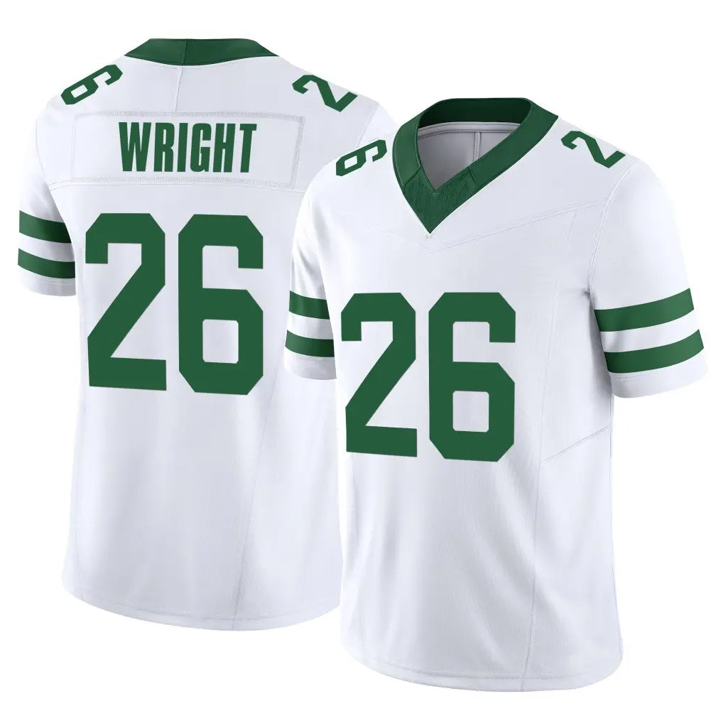 Vanessashop NY.Jets #26 Nahshon Wright Player White Legacy Limited Vapor F.U.S.E. Home Game Stitched Jerseys