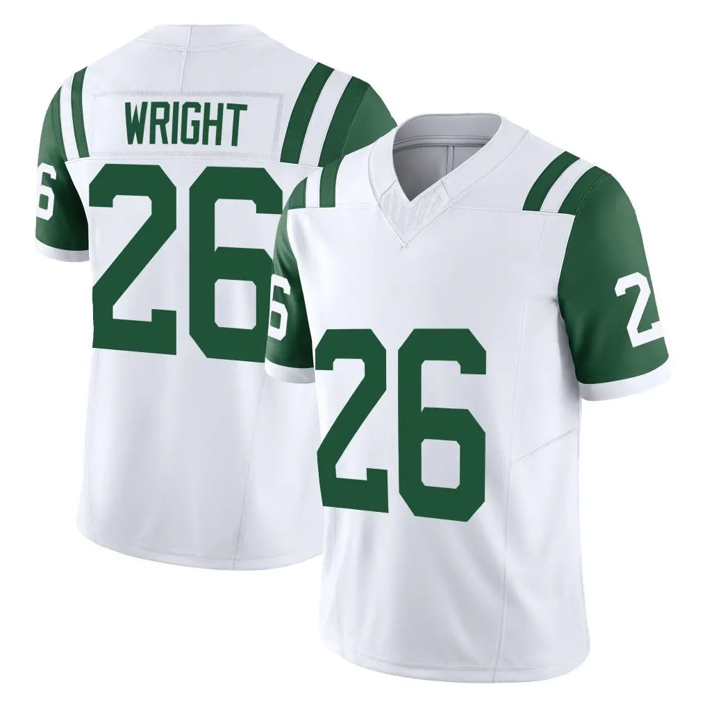 Vanessashop NY.Jets #26 Nahshon Wright Player White Limited Classic Vapor F.U.S.E. Home Game Stitched Jerseys
