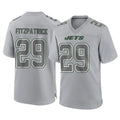 Vanessashop NY.Jets #29 Minkah Fitzpatrick Player Gray Limited Atmosphere Fashion Home Game Stitched Jerseys