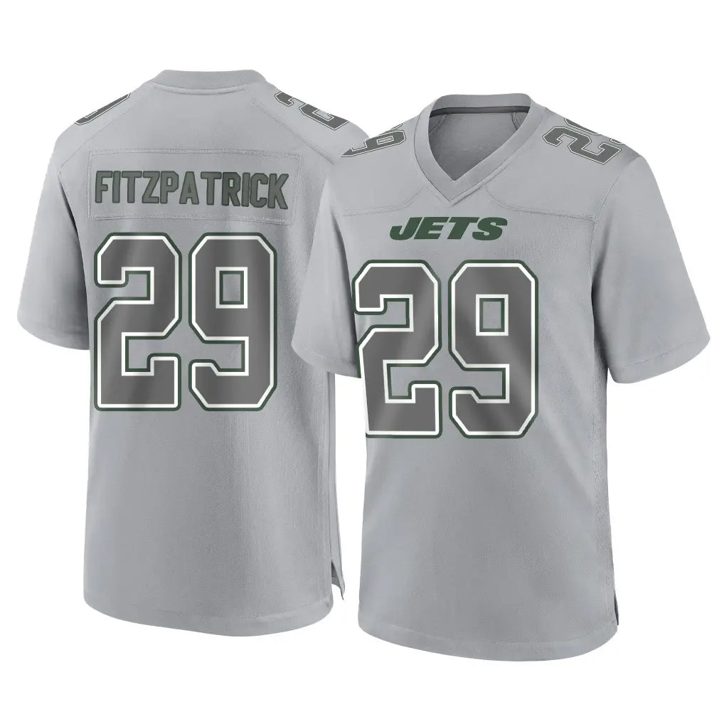 Vanessashop NY.Jets #29 Minkah Fitzpatrick Player Gray Limited Atmosphere Fashion Home Game Stitched Jerseys