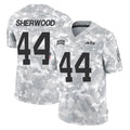Vanessashop NY.Jets #44 Jamien Sherwood Player Arctic Camo Salute to Service Limited Game Stitched Jerseys