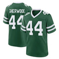Vanessashop NY.Jets #44 Jamien Sherwood Player Green Legacy Home Game Stitched Jerseys