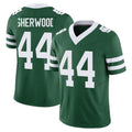 Vanessashop NY.Jets #44 Jamien Sherwood Player Green Legacy Limited Vapor F.U.S.E. Home Game Stitched Jerseys