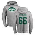 Vanessashop NY.Jets #66 Joe Tippmann Player Gray LOGO Pullover Hoodies Limited Game Stitched Jerseys