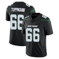 Vanessashop NY.Jets #66 Joe Tippmann Player Stealth Black Limited Vapor Home Game Stitched Jerseys