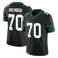 Vanessashop NY.Jets #70 Armand Membou Player Black Limited Legacy Vapor F.U.S.E. Home Game Stitched Jerseys