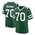 Vanessashop NY.Jets #70 Armand Membou Player Green Legacy Home Game Stitched Jerseys