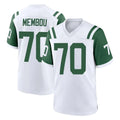 Vanessashop NY.Jets #70 Armand Membou Player White Classic Home Game Stitched Jerseys