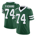Vanessashop NY.Jets #74 Olu Fashanu Player Green Legacy Limited Vapor F.U.S.E. Home Game Stitched Jerseys