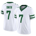 Vanessashop NY.Jets #7 Geno Smith Player White Legacy Limited Vapor F.U.S.E. Home Game Stitched Jerseys
