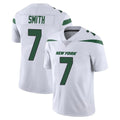 Vanessashop NY.Jets #7 Geno Smith Player White Spotlight Limited Vapor Home Game Stitched Jerseys