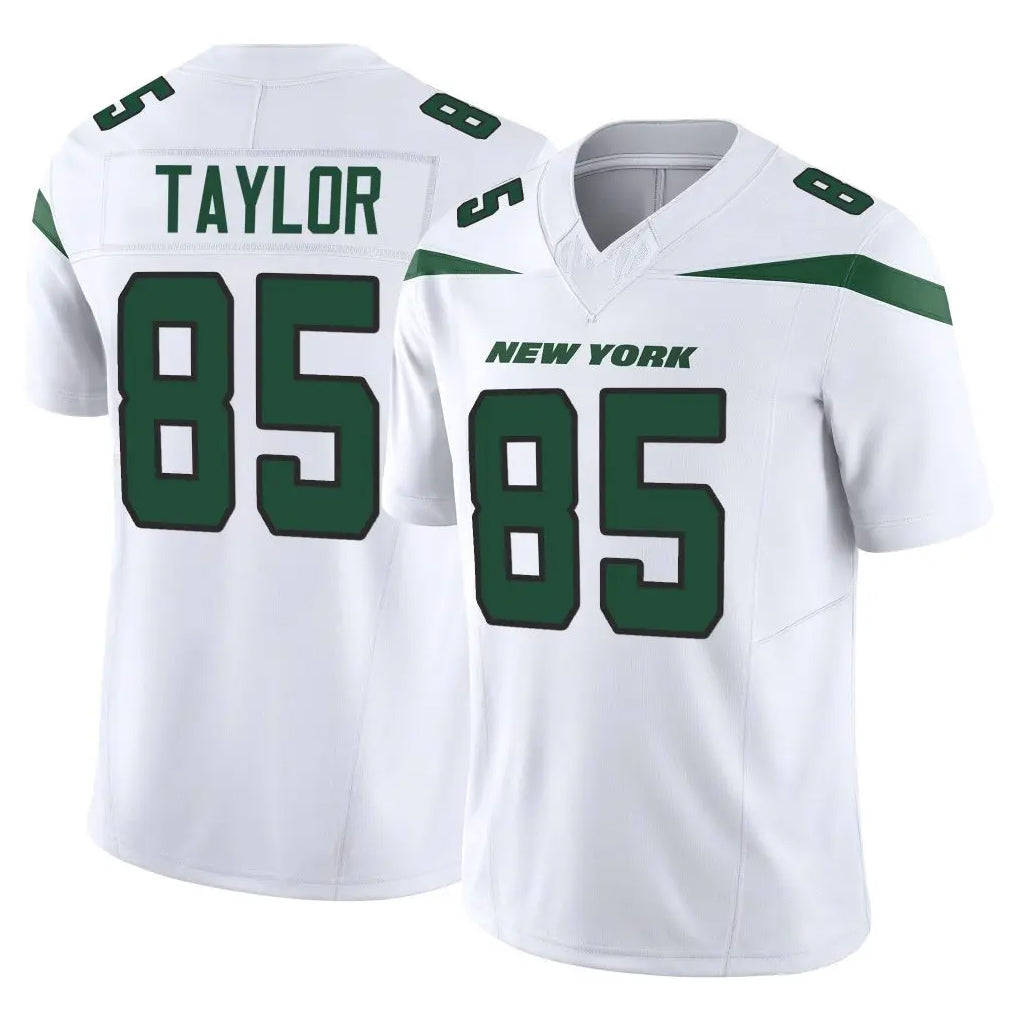 Vanessashop NY.Jets #85 Mason Taylor Player White Limited Vapor F.U.S.E. Home Game Stitched Jerseys