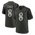 Vanessashop NY.Jets #8 Andre Cisco Player Green 2025 Rivalries Collection Home Game Stitched Jerseys