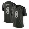 Vanessashop NY.Jets #8 Andre Cisco Player Green Limited 2025 Rivalries Collection Home Game Stitched Jerseys