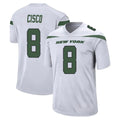 Vanessashop NY.Jets #8 Andre Cisco Player White Spotlight Home Game Stitched Jerseys
