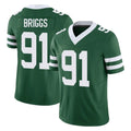 Vanessashop NY.Jets #91 Jowon Briggs Player Green Legacy Limited Vapor F.U.S.E. Home Game Stitched Jerseys