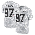 Vanessashop NY.Jets #97 Harrison Phillips Player Arctic Camo Salute to Service Limited Game Stitched Jerseys