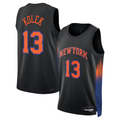 Vanessashop NY.Knicks #13 Tyler Kolek Jordan Brand Black Swingman Jerseys - Statement Edition