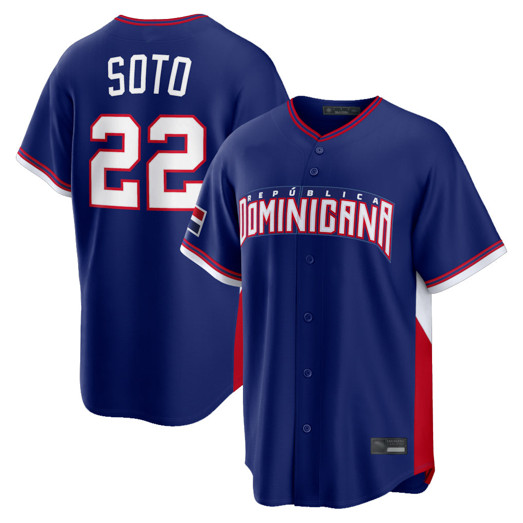 Vanessashop NY.Mets #22 Juan Soto Player Royal 2026 World Classic Home Limited Stitched Jerseys