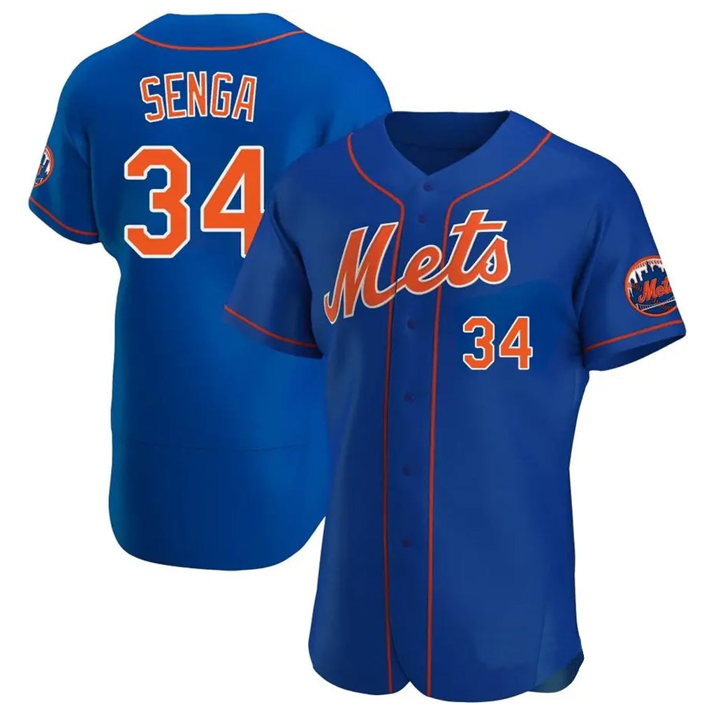 Vanessashop NY.Mets #34 Kodai Senga Player Royal Limited Elite Home Stitched Jerseys