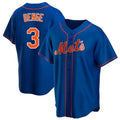 Vanessashop NY.Mets #3 Carson Benge Player Royal Home Game Stitched Jerseys