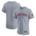Vanessashop NY.Mets Blank Player Gray Road Limited Elite Home Stitched Jerseys