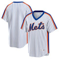 Vanessashop NY.Mets Blank Player White Cooperstown Collection T-shirt Home Stitched Jerseys