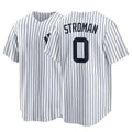 Vanessashop NY.Yankees #0 Marcus Stroman Player White Game Home Stitched Jerseys
