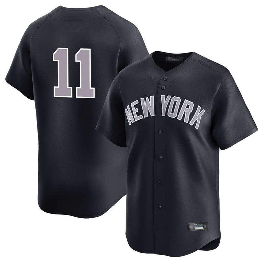 Vanessashop NY.Yankees #11 Anthony Volpe Player Navy Limited Game Stitched Jerseys
