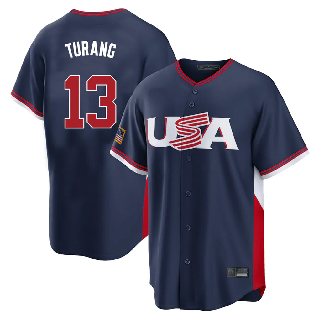 Vanessashop NY.Yankees #13 Jazz Chisholm Jr Player Navy USA 2026 World Classic Limited Game Stitched Jerseys