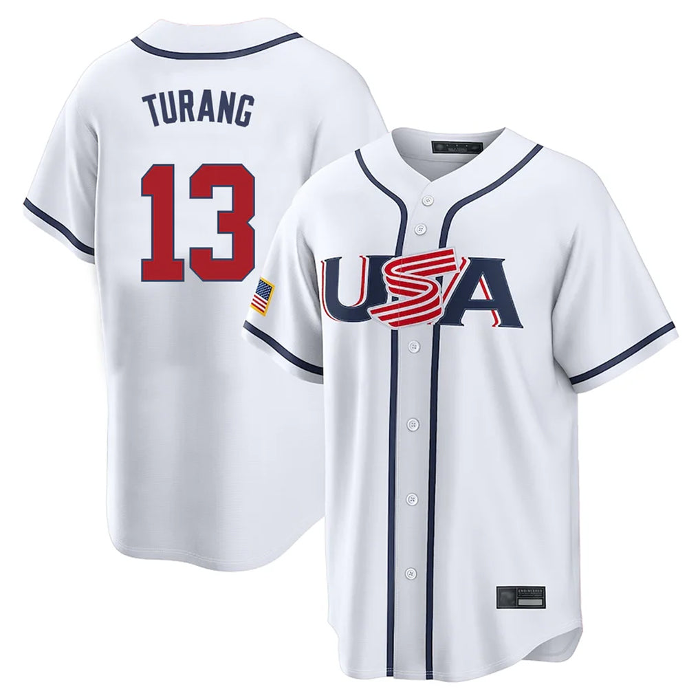 Vanessashop NY.Yankees #13 Jazz Chisholm Jr Player White USA 2026 World Classic Limited Game Stitched Jerseys