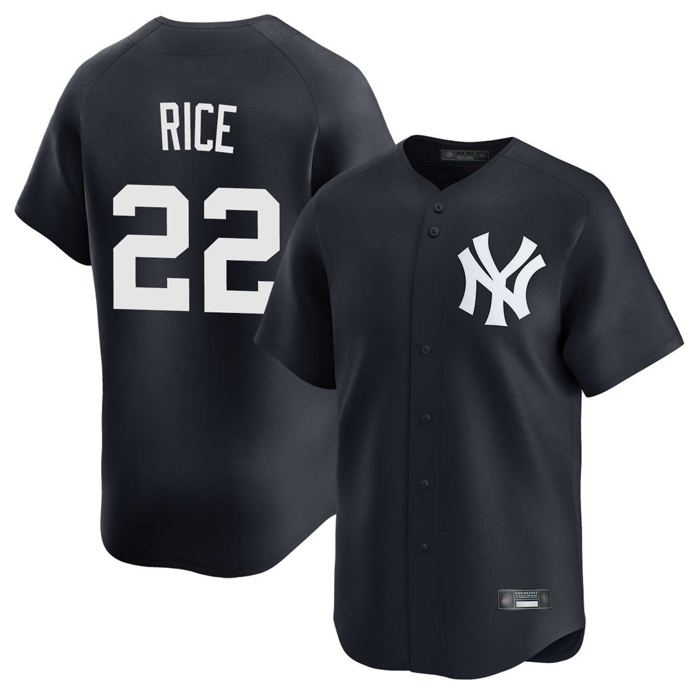 Vanessashop NY.Yankees #22 Ben Rice Player Navy Alternate Limited Home Stitched Jerseys
