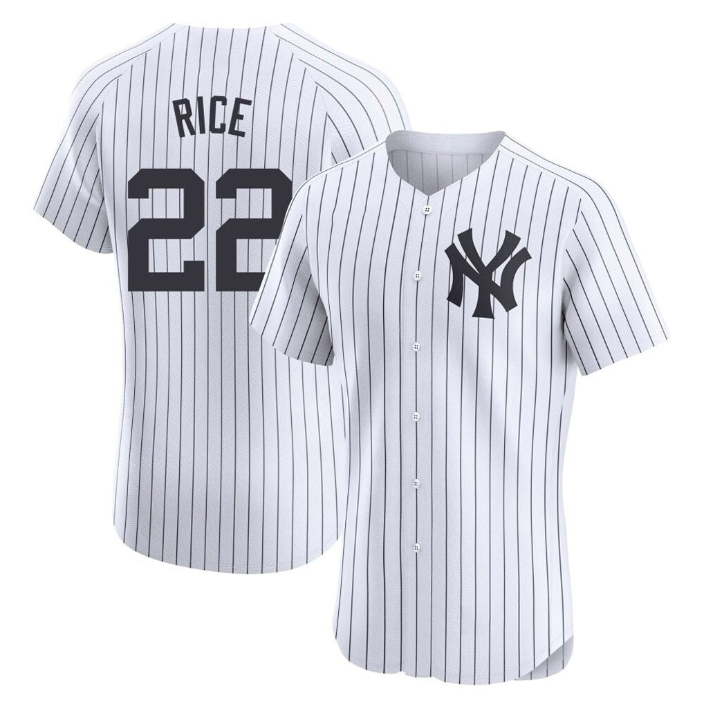 Vanessashop NY.Yankees #22 Ben Rice Player White Limited Elite Home Stitched Jerseys