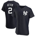 Vanessashop NY.Yankees #2 Derek Jeter Player Navy Limited Elite Home Stitched Jerseys