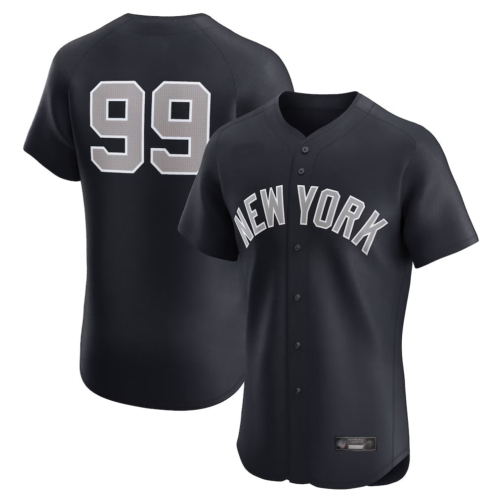 Vanessashop NY.Yankees #99 Aaron Judge Player Navy  Home Limited Elite Game Stitched Jerseys