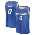 Vanessashop O.Magic #0 Anthony Black Royal Fast Break Replica Jerseys - Icon Edition