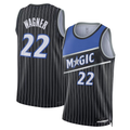 Vanessashop O.Magic #22 Franz Wagner Black Swingman Jerseys - Statement Edition