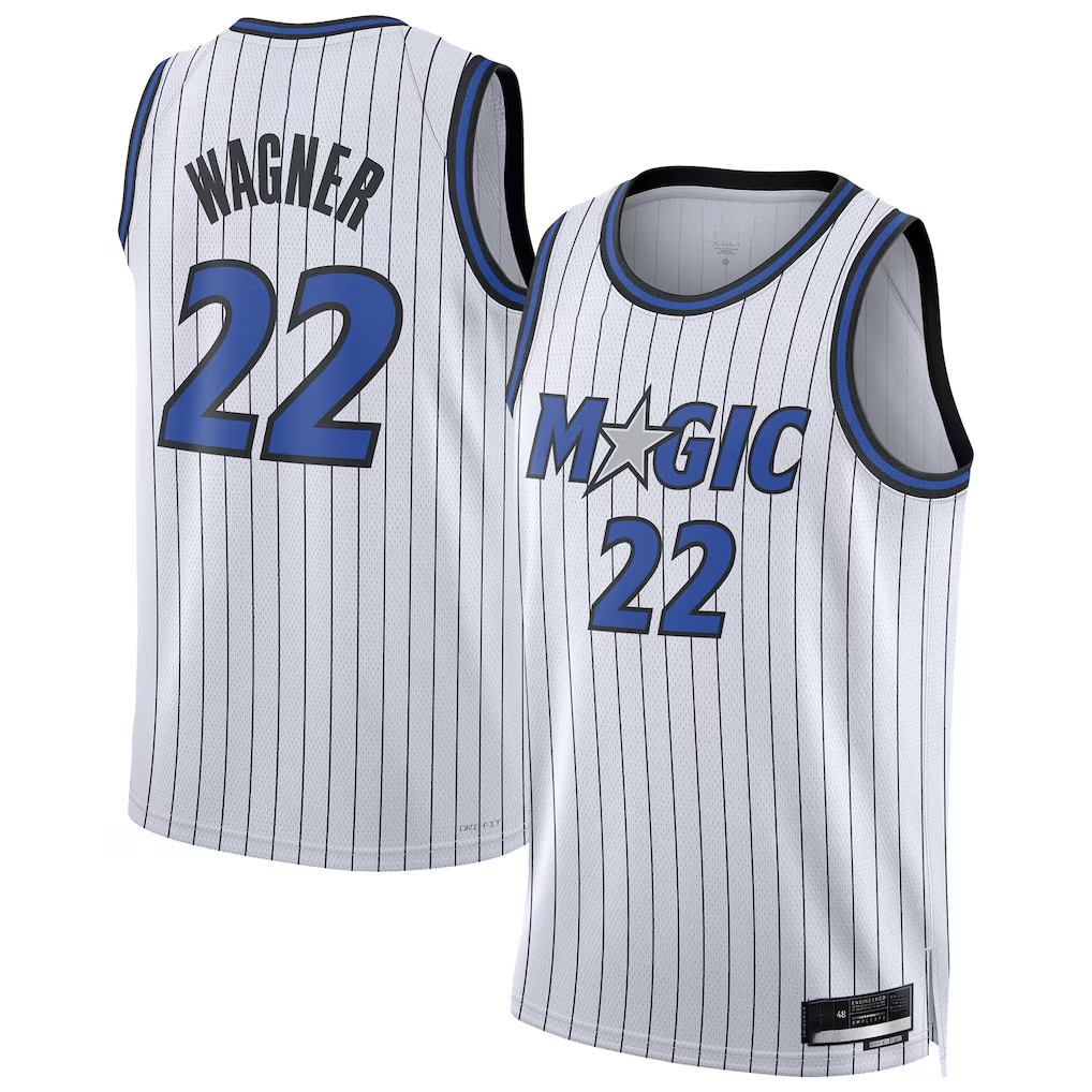 Vanessashop O.Magic #22 Franz Wagner White Swingman Player Jerseys - Association Edition