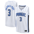 Vanessashop O.Magic #3 Kentavious Caldwell-Pope  White Fast Break Replica Player Jerseys - Association Edition
