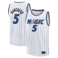 Vanessashop O.Magic #5 Paolo Banchero  White Fast Break Replica Player Jerseys - Association Edition