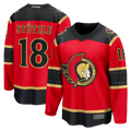 Vanessashop O.Senators #18 Tim Stutzle Red Alternate Breakaway Jerseys