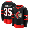 Vanessashop O.Senators #35 Linus Ullmark Black Home Premier Breakaway Player Jerseys