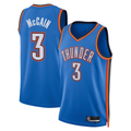 Vanessashop OC.Thunder #3 Jalen Williams Blue Swingman Stitched Jerseys - Icon Edition