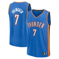 Vanessashop OC.Thunder #7 Chet Holmgren Blue Fast Break Replica Player Stitched Jerseys - Icon Edition